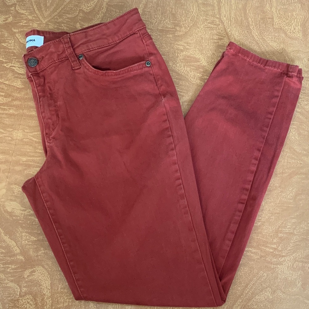 Red Skinny Jean
